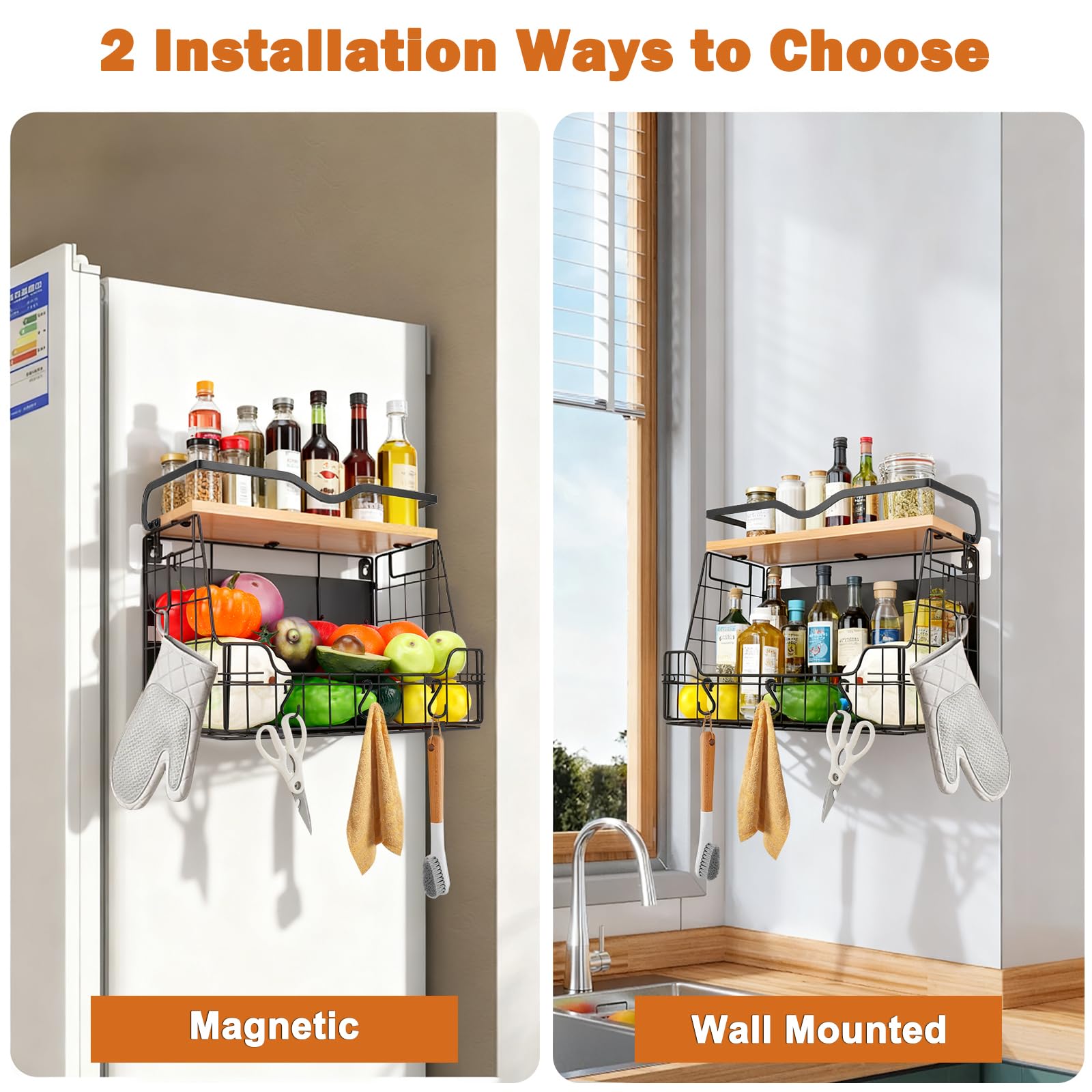 Livabber multi-scene organizer for kitchen, office, and laundry efficiency