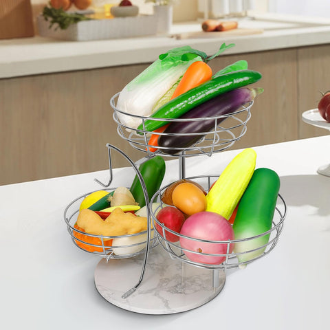 Livabber stable marble base reduces tipping during daily use.