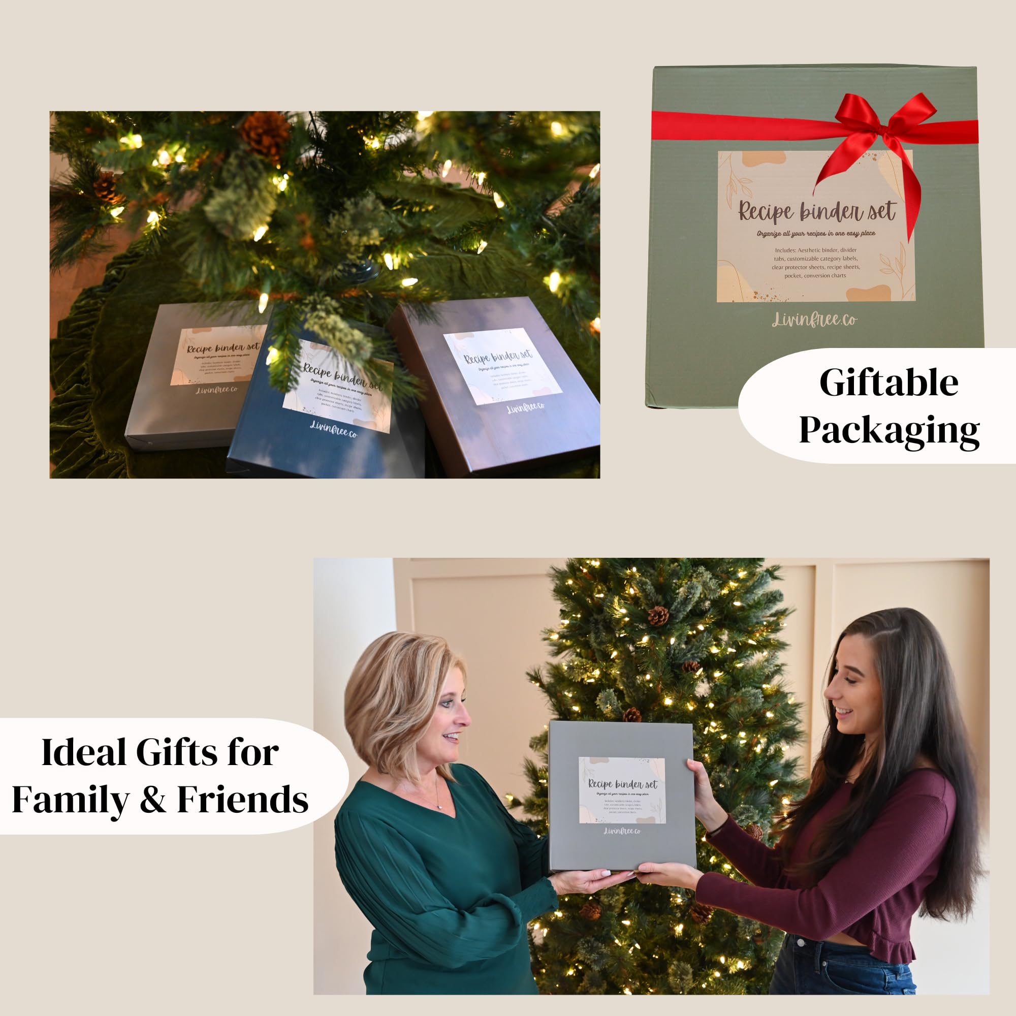 Liv'in Free gift-ready packaging makes it a thoughtful kitchen gift.
