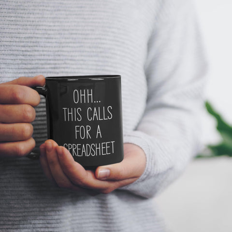 Livinges accountant gift mug suitable for birthdays and holidays