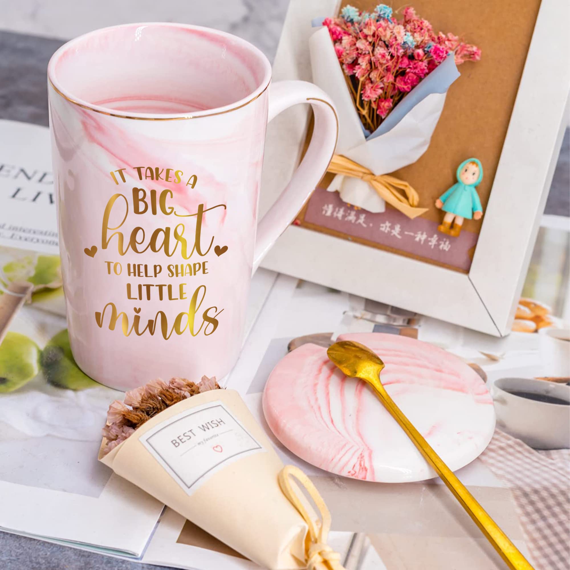 Livinges cozy-coffee-morning mug in classroom light for daily use
