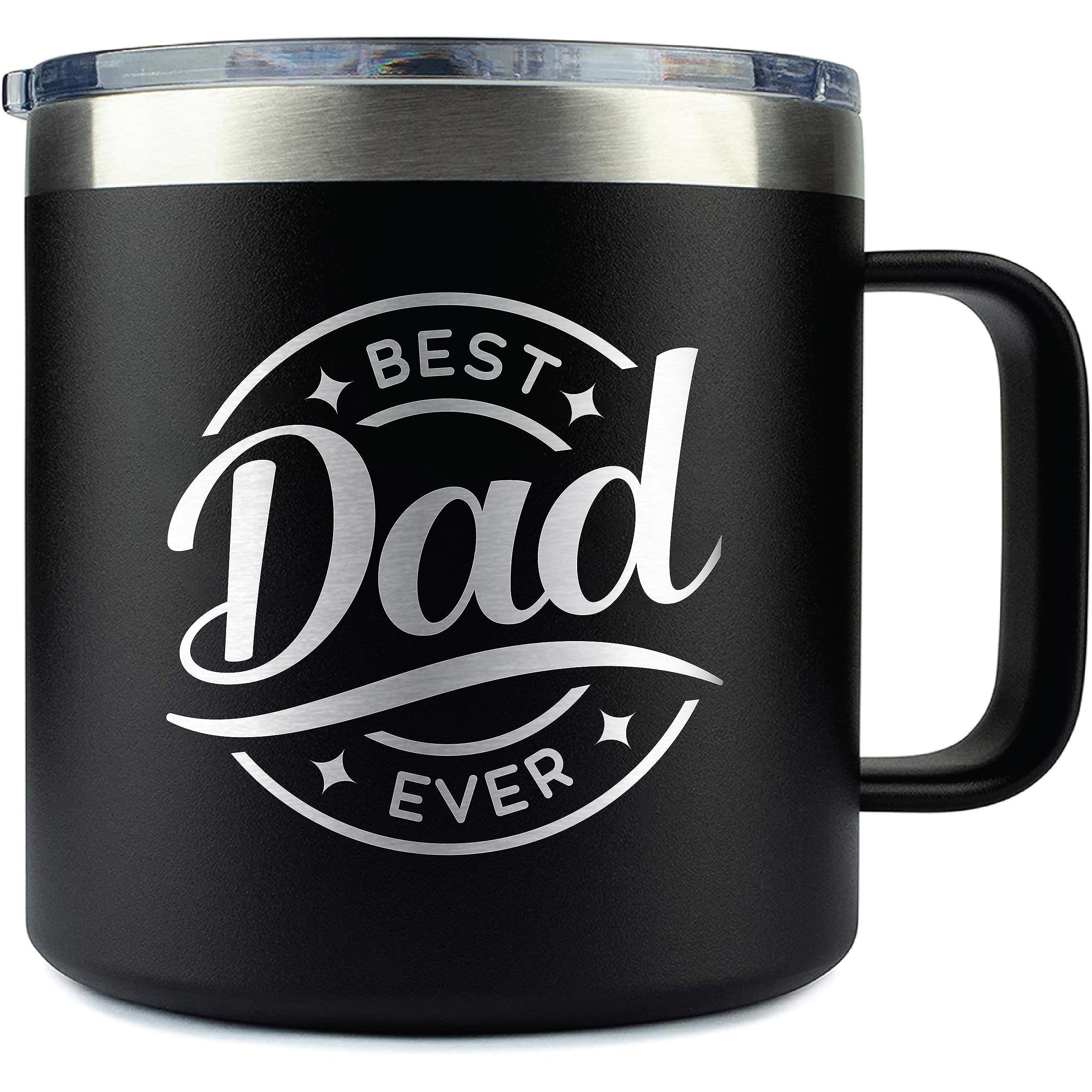 Livinges dad coffee mug with humorous artwork and durable finish