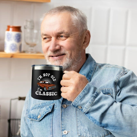 Livinges Fathers Day retirement mug suitable for home or office use.