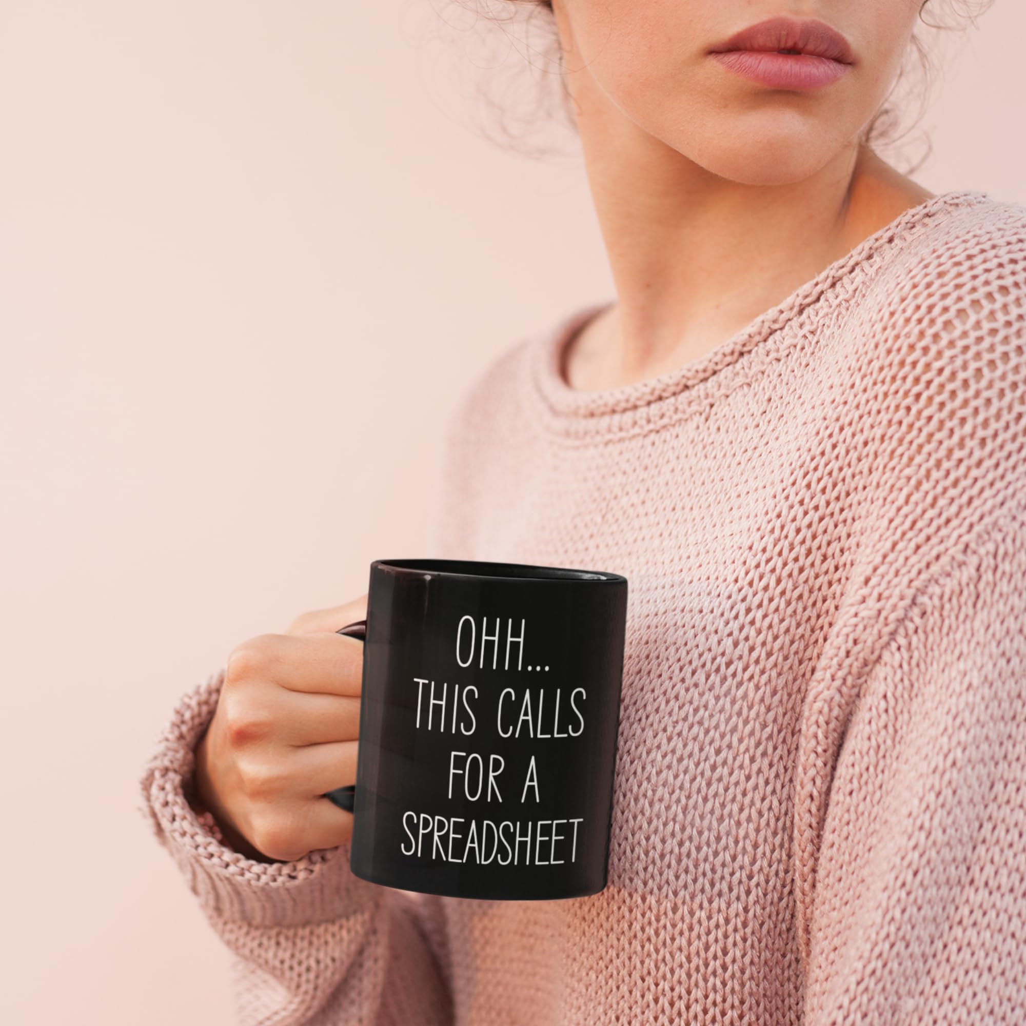 Livinges office decor mug doubles as a pen holder on a desk