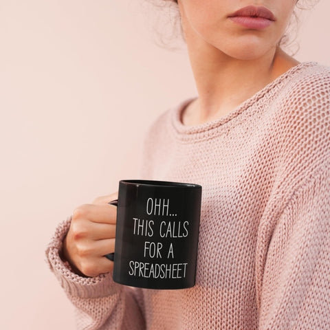 Livinges office decor mug doubles as a pen holder on a desk