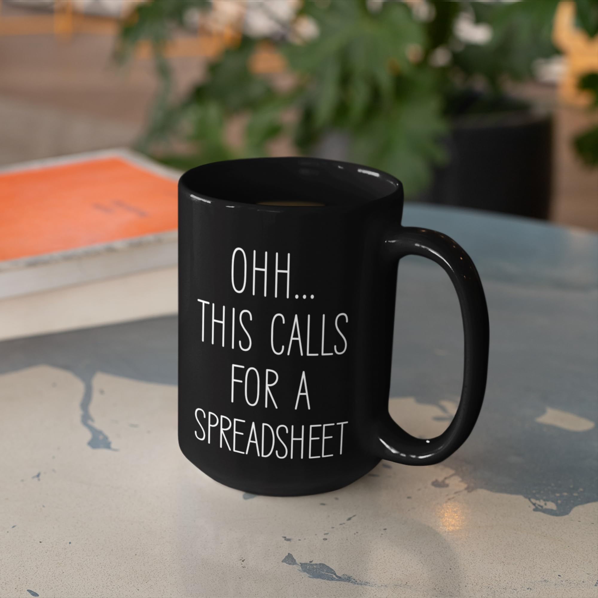 Livinges office decoration mug on a desk or shelf