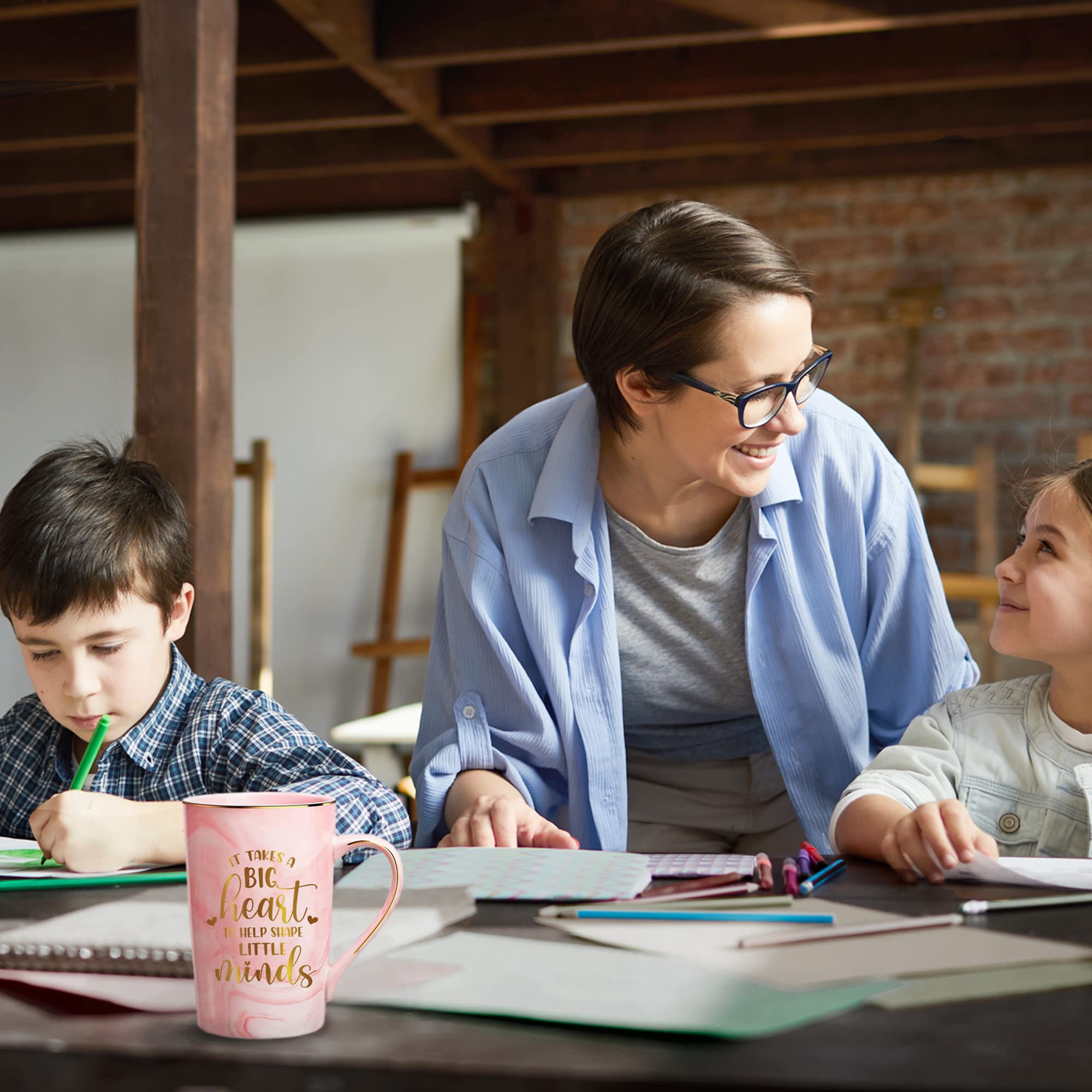 Livinges teacher-appreciation gift mug with gift-ready packaging, ideal for celebrations