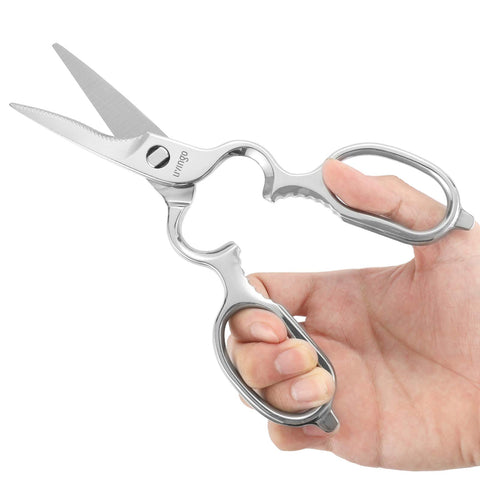 LIVINGO kitchen forged shears dishwasher-safe design makes cleanup easier.