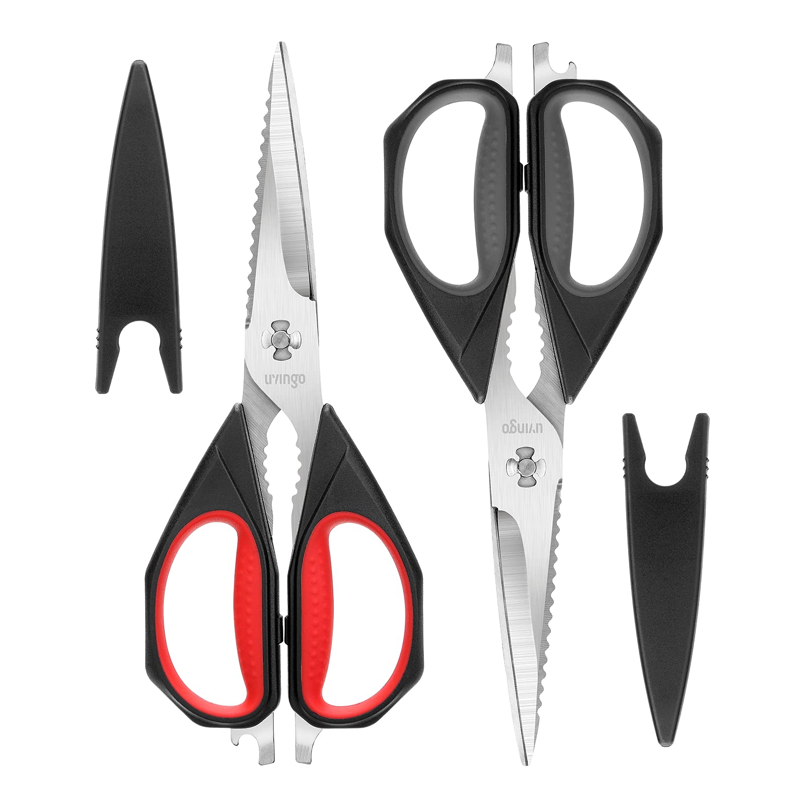 Livingo kitchen scissors with come apart blades for easy cleaning and sharpening.