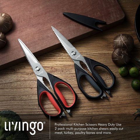 Livingo poultry scissors deliver precise cuts for meat and vegetables.