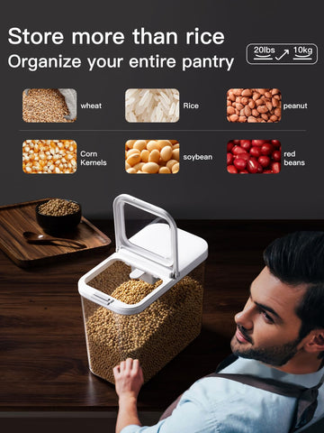 LivLab Mker pantry organization idea for a tidy, efficient shelf.