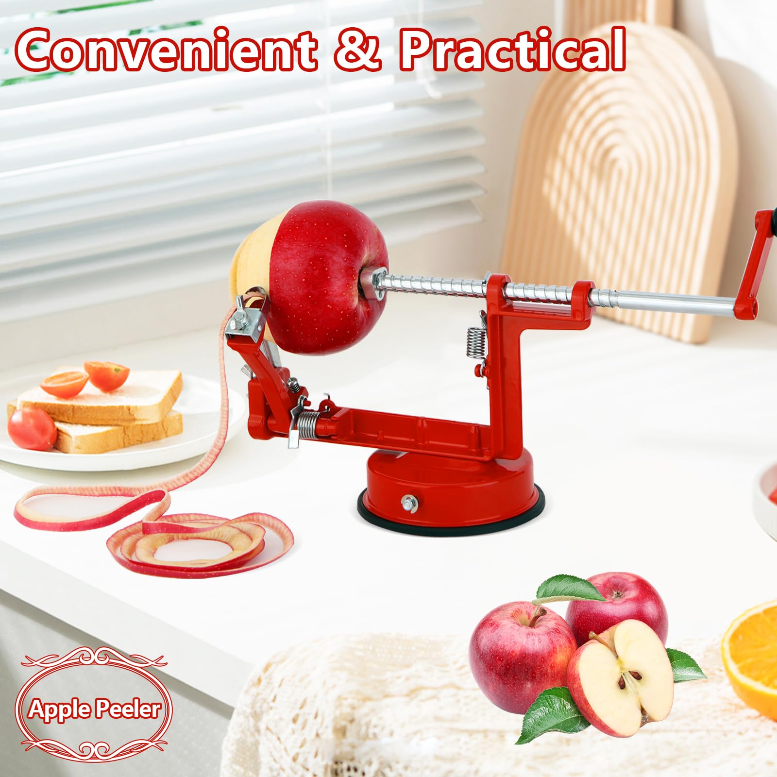 LIVSGNISTA handle and turning action for easy peeling