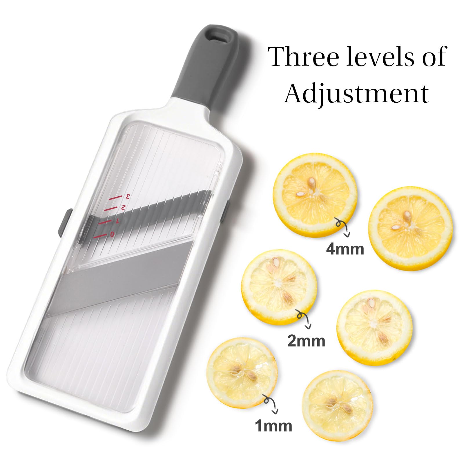 Compact LIVSGNISTA slicer fits neatly in drawers for small kitchens.