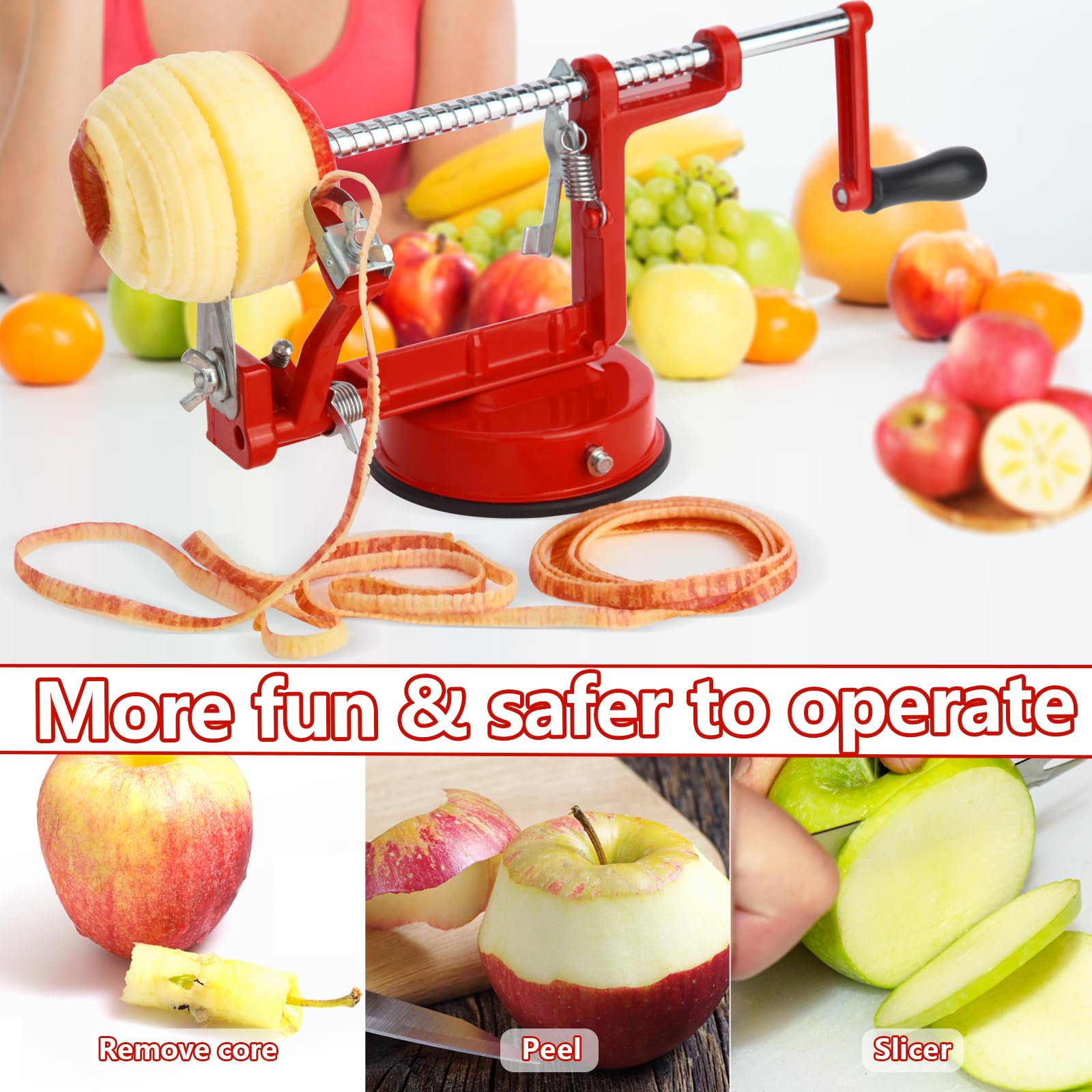 LIVSGNISTA stable suction base keeps the gadget steady