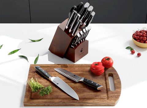 Livtek Falcon built-in sharpener supports quick edge maintenance between uses.