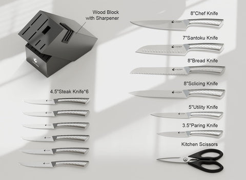Livtek Galaxy 8-inch slicing knife for clean, even slices