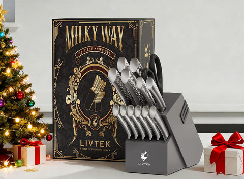Livtek Galaxy built-in sharpener simplifies blade maintenance