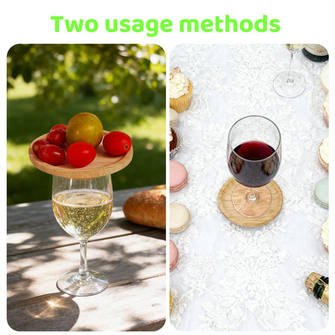 Liyeeeuo protective covers for wine glasses promote clean entertaining
