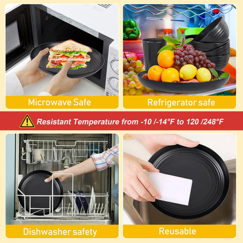 LIYH unbreakable dinnerware for camping and outdoor meals.