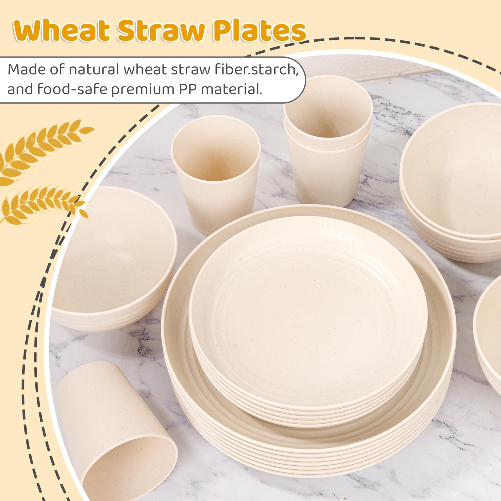 LIYH refrigerator-safe plates and bowls prevent flavor transfer