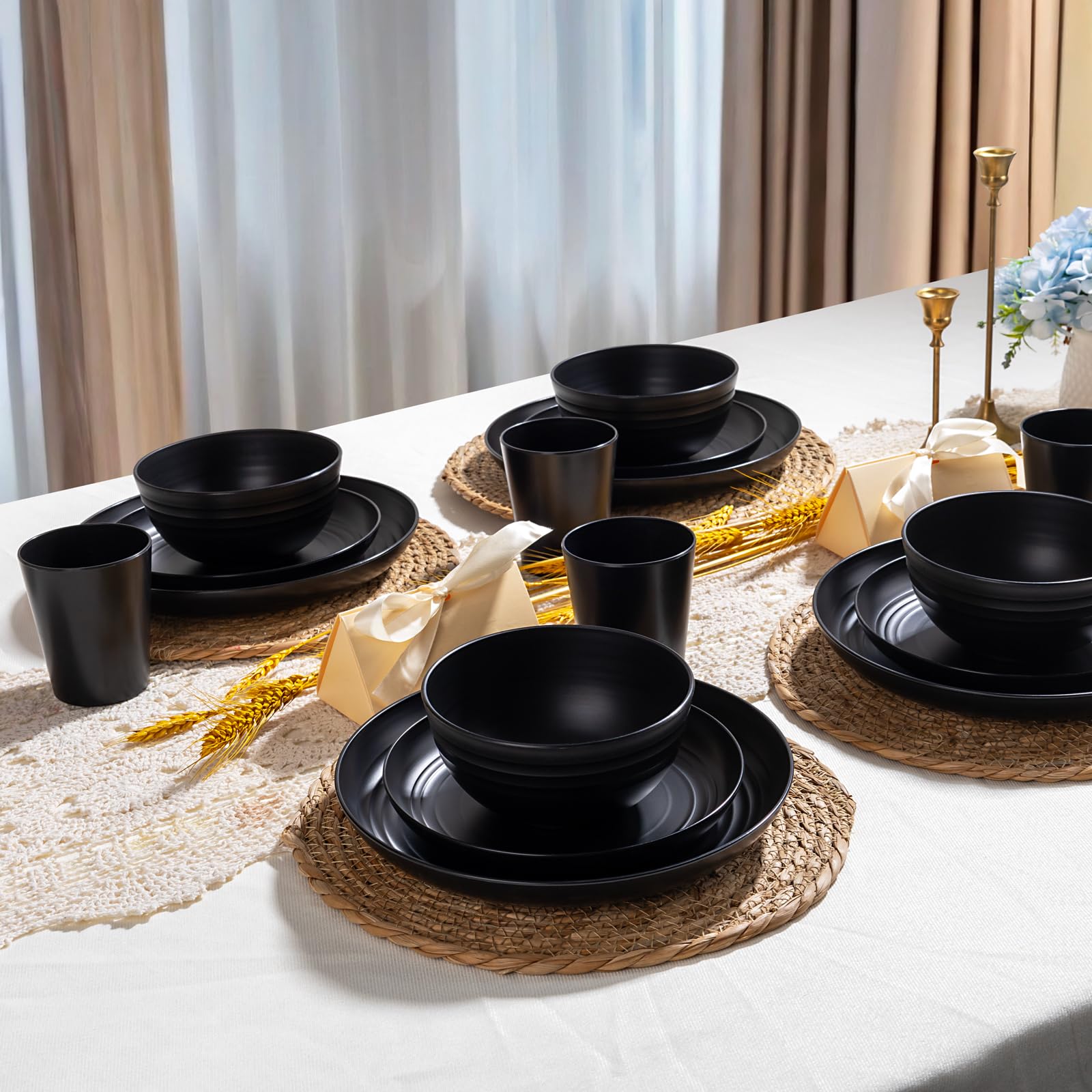 LIYH dinnerware safe in fridge and dishwasher, low-maintenance cleanup.