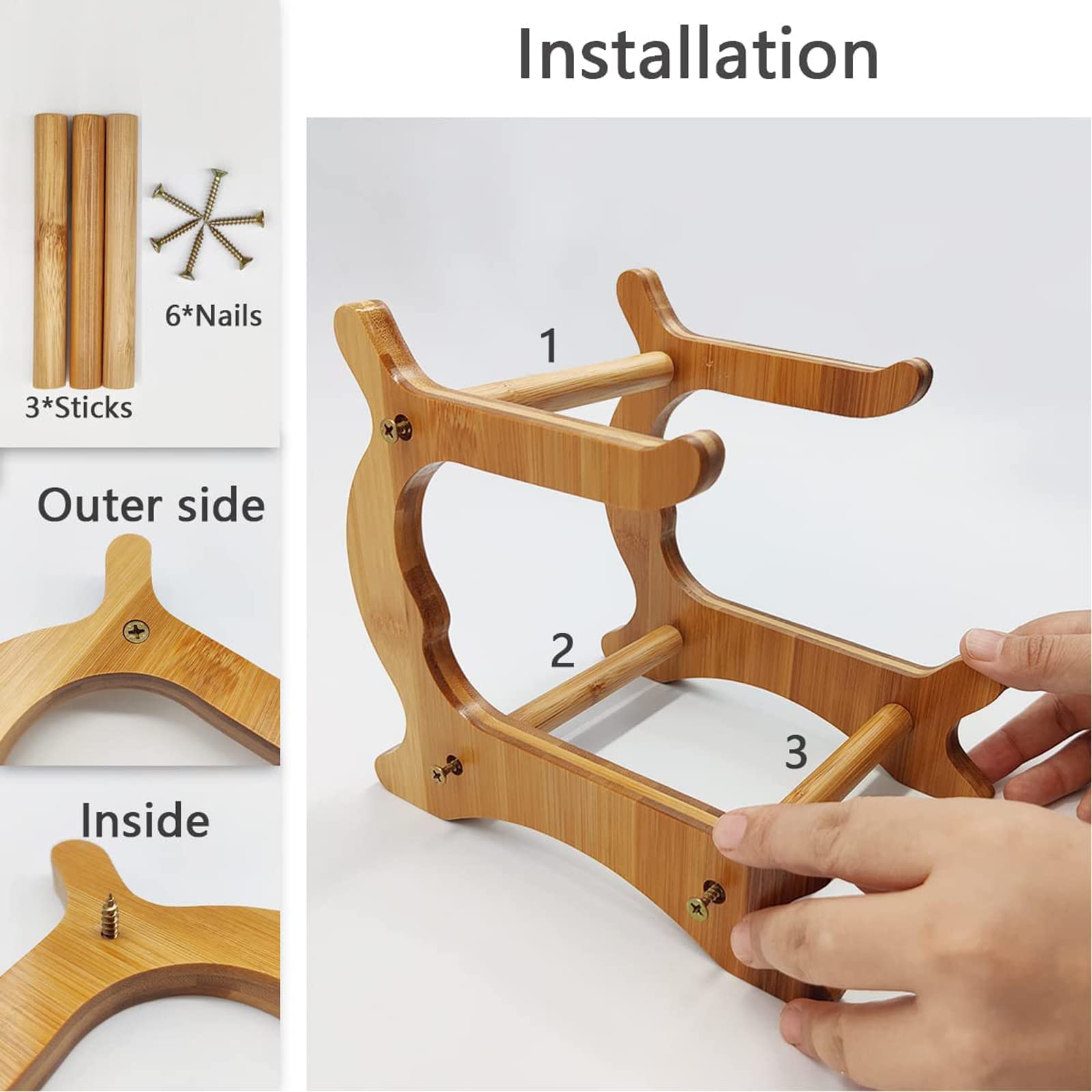 Liywall porcelain rack keeps fruits, veggies, and treats neat and accessible.