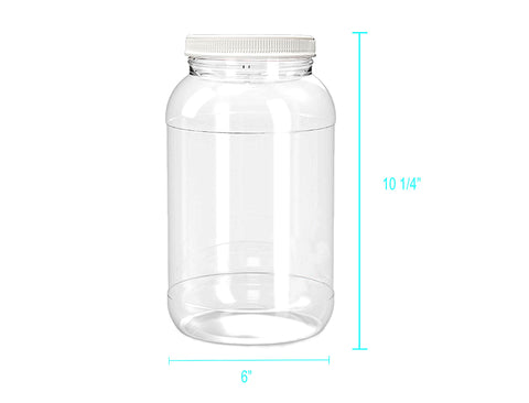 ljdeals BPA-free food-safe jar offers clear visibility and safe storage
