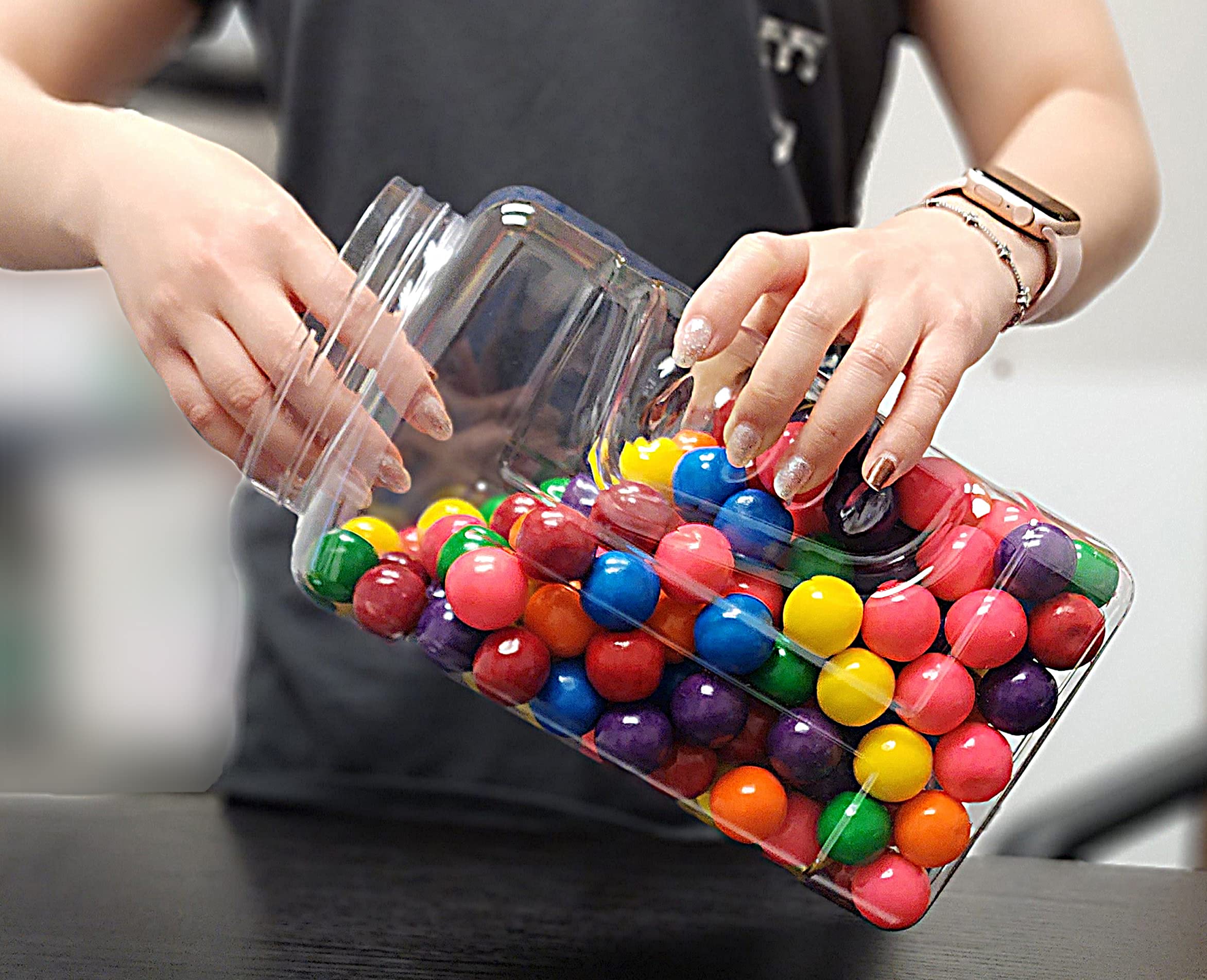 ljdeals made-in-usa BPA-free PET plastic for safe bulk storage