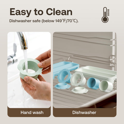 Ljrswda dishwasher-safe parts simplify cleanup after parties and events