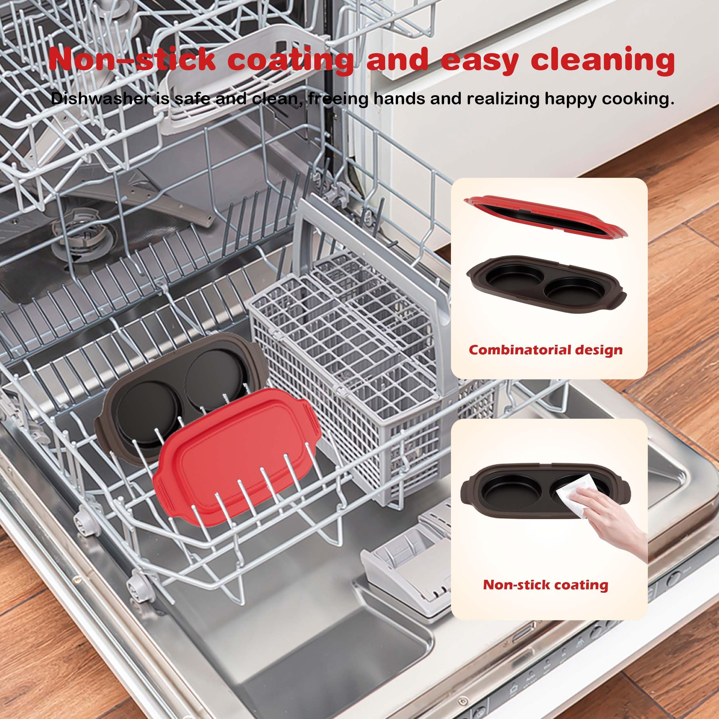 Lkicwah versatile cooker supports poached, scrambled eggs and small meals.