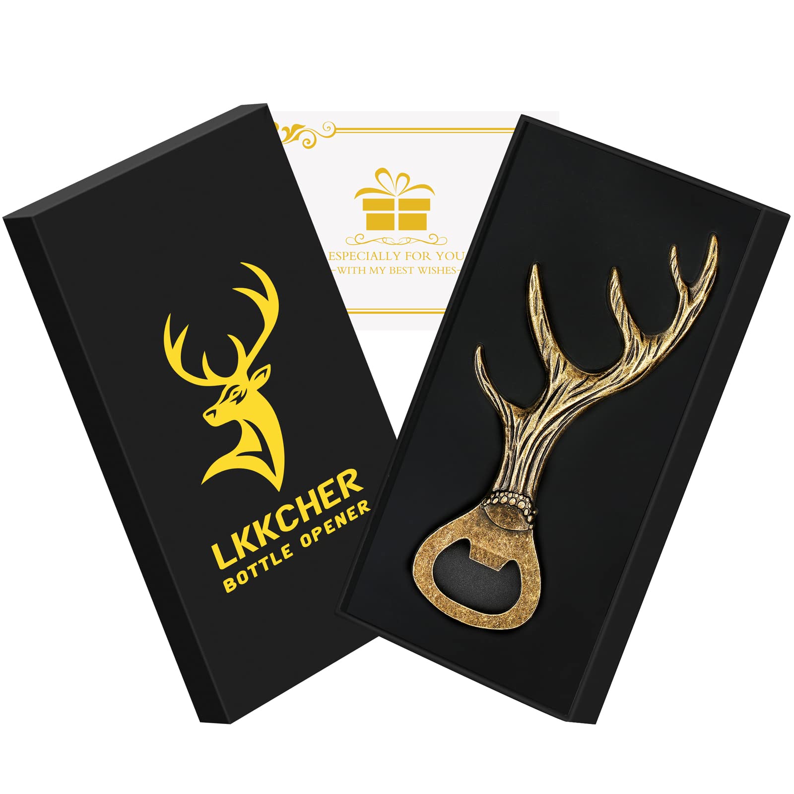 Deer-motif design displayed as warm, decorative item.