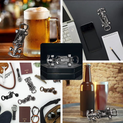 LKKCHER standard-cap bottle opener fits beer and soda bottles.