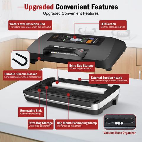LKKNC double heat seal illustration emphasizes extended freshness and leak prevention