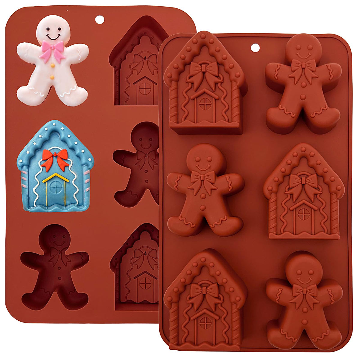 LLchunyun Christmas tree mold for easy mini desserts and chocolate decorating.