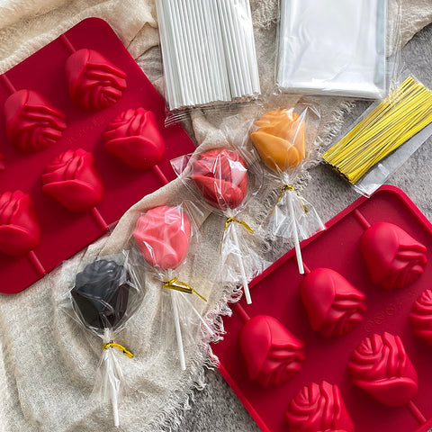 LLchunyun Valentine’s Day and Mother’s Day uses with rose molds.