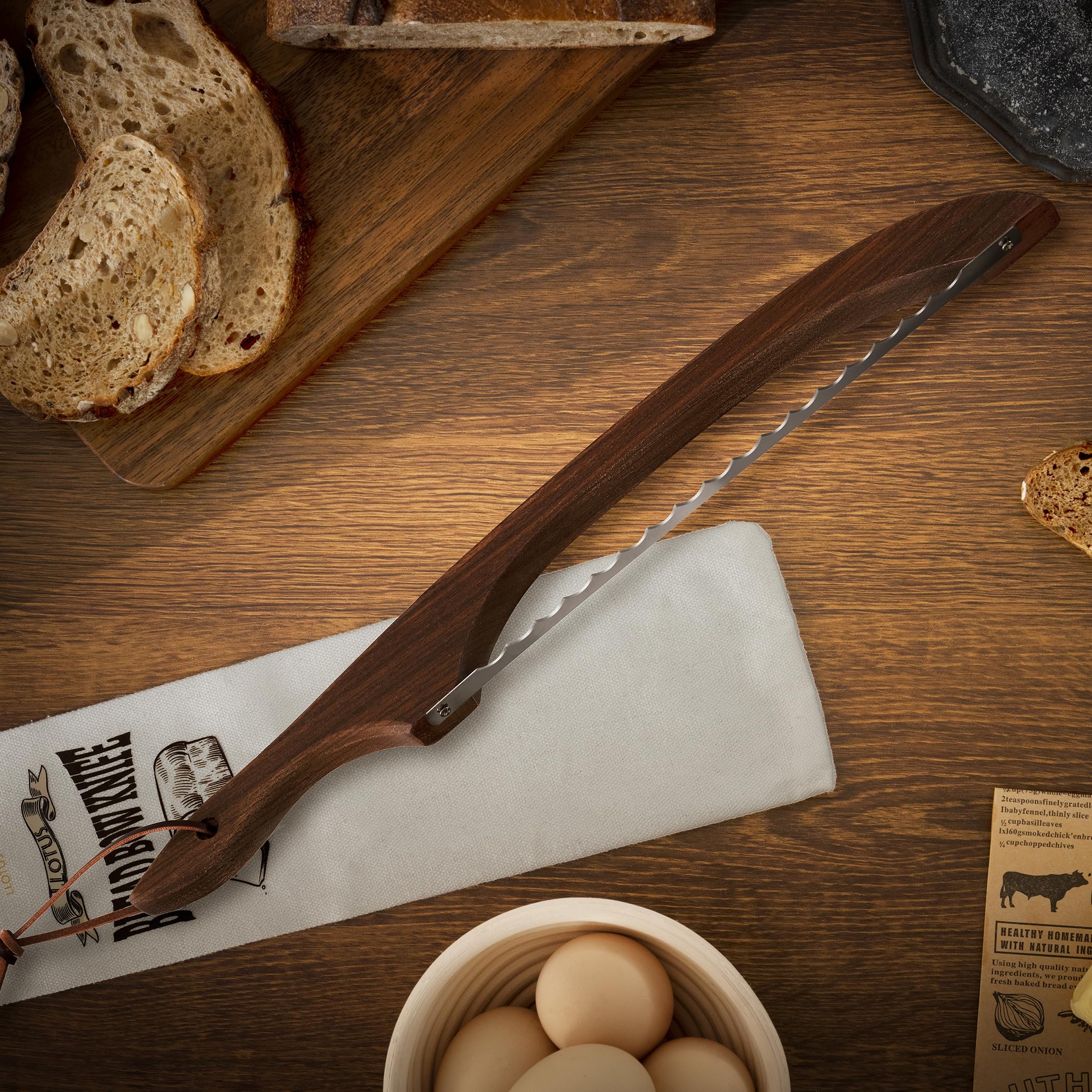 LLOTUS wooden hook allows safe wall display without installation
