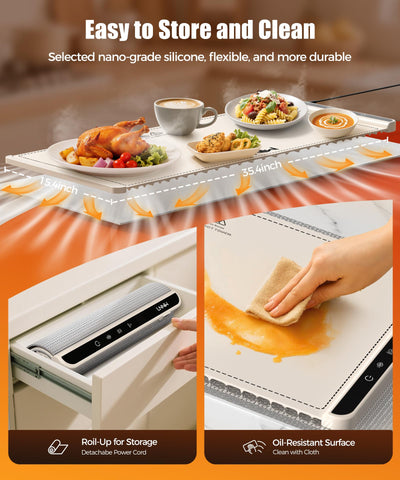 LNNIW child-lock safety feature prevents accidental activation during gatherings.