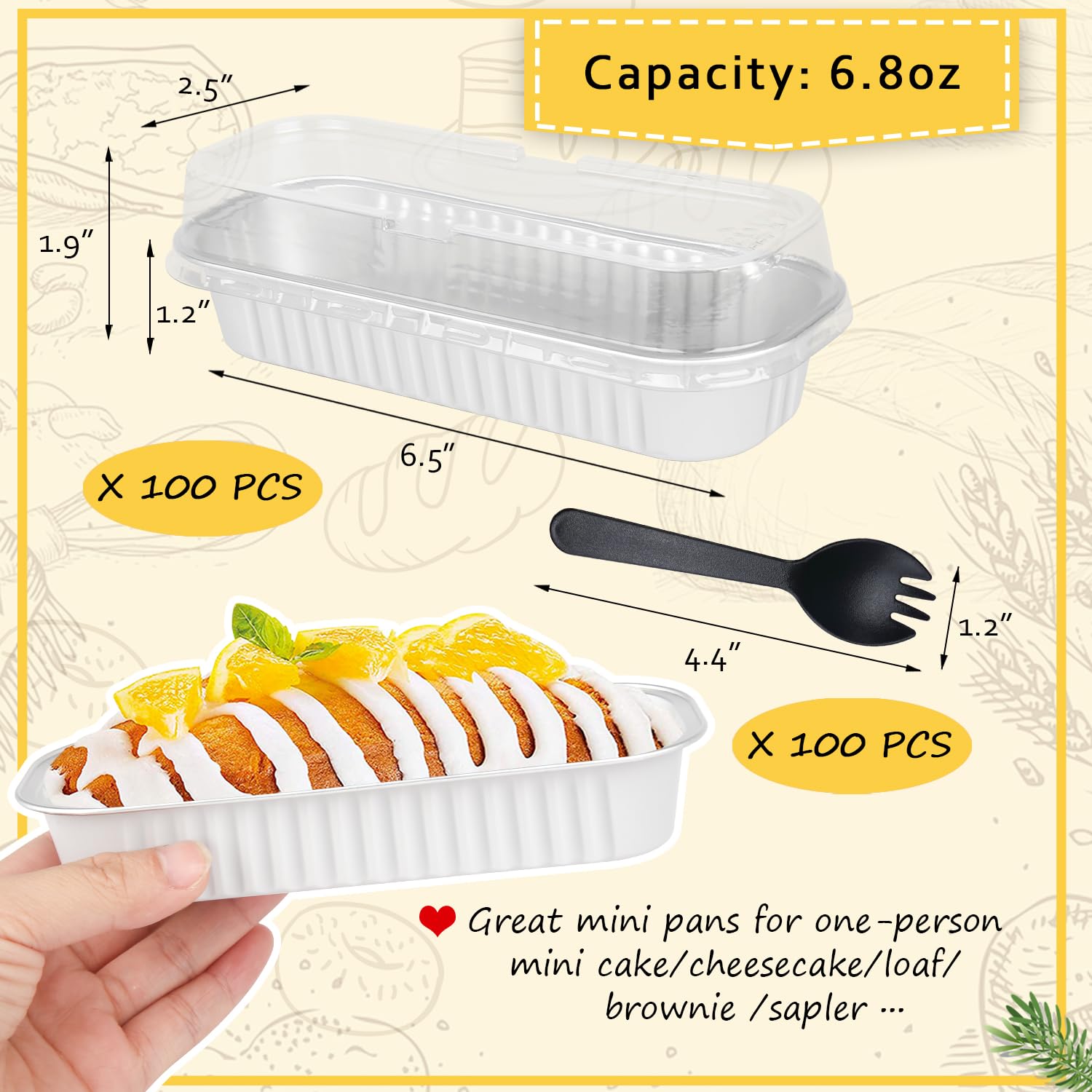 LNYZQUS aluminum baking pans with strong heat conduction for even baking.