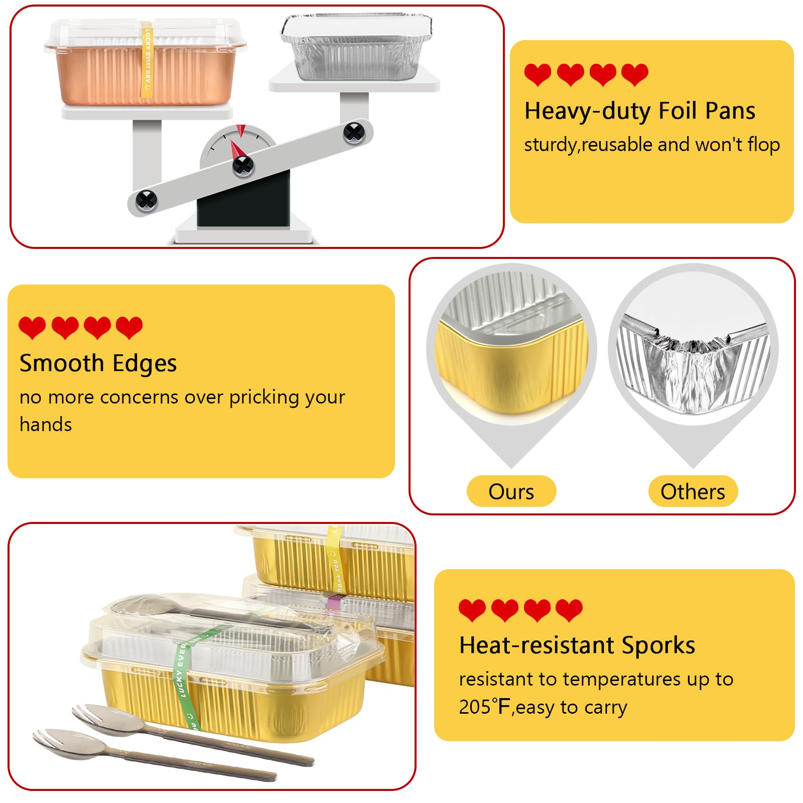 LNYZQUS oven-safe small pans for versatile baking and tastier leftovers.