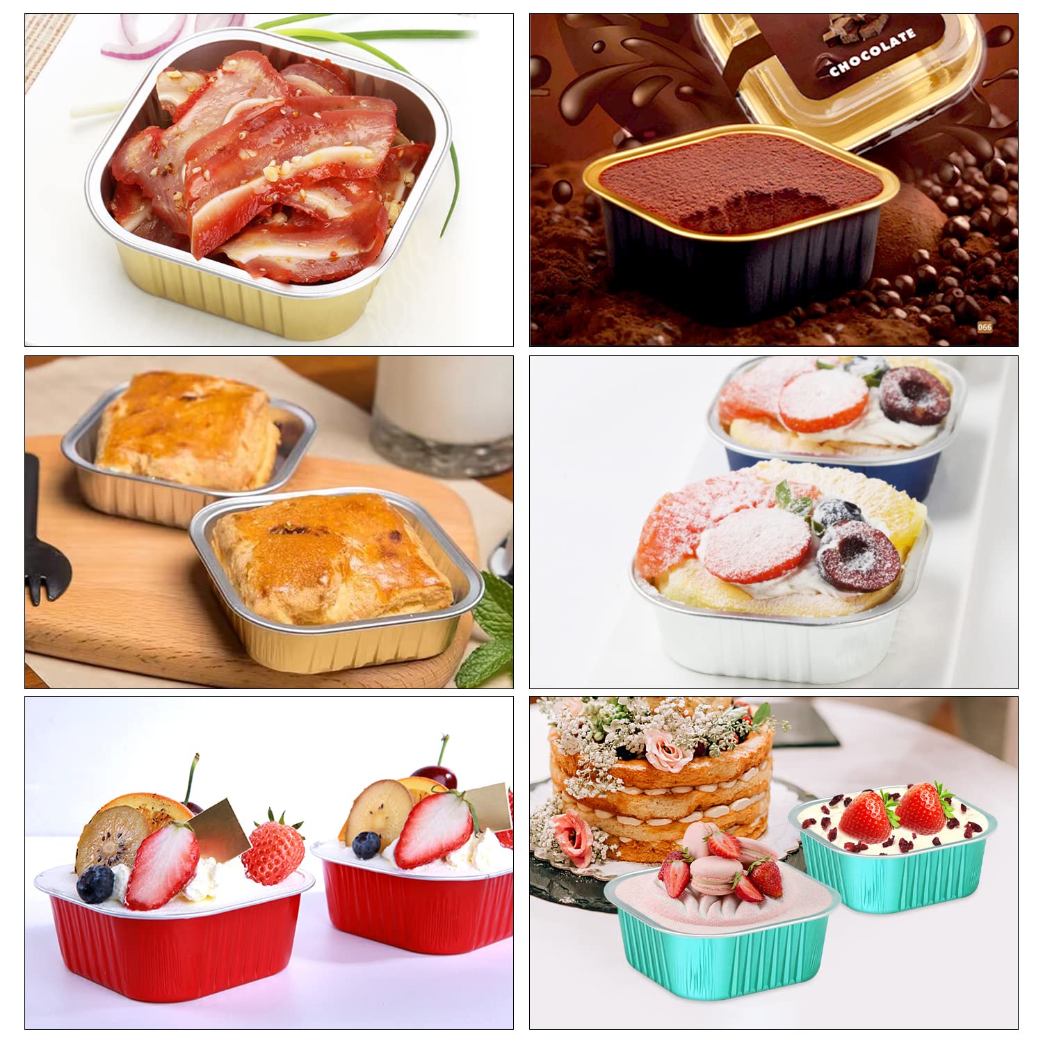 LNYZQUS pink disposable cupcake pans for parties.