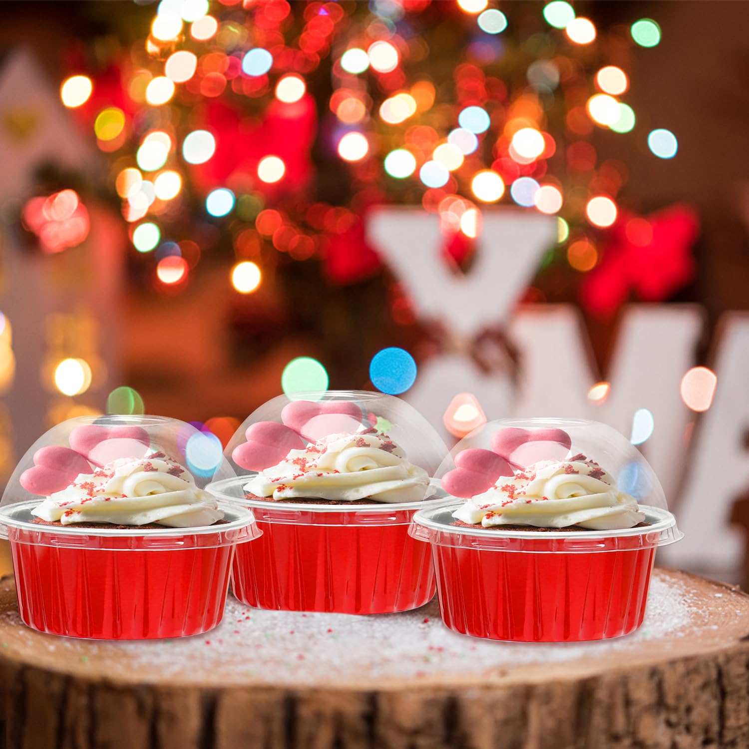Spoons designed for cupcake cups to simplify serving