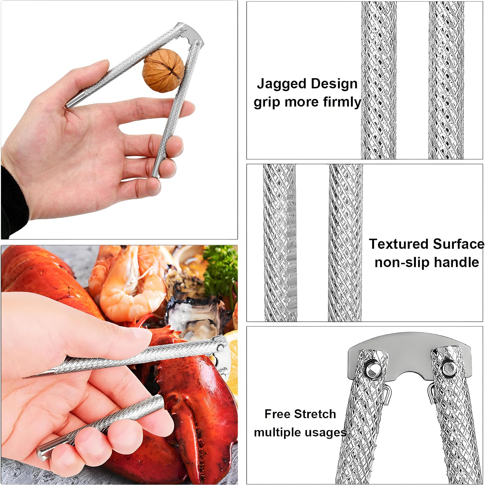 Loceast Brazil nut cracker suitable for Brazil nuts and similar shells