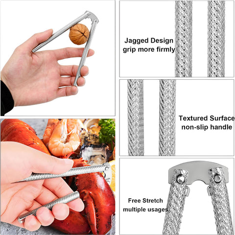 Loceast Brazil nut cracker suitable for Brazil nuts and similar shells