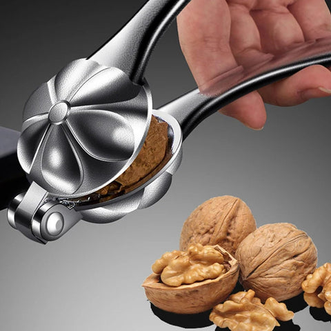 Loceast Nut Crackers works well with walnuts and pecans
