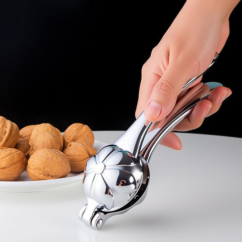 Loceast Nut Crackers compact 160-gram tool for easy storage