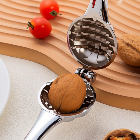 Loceast Nut Crackers heavy-duty aluminum construction combines strength with light weight
