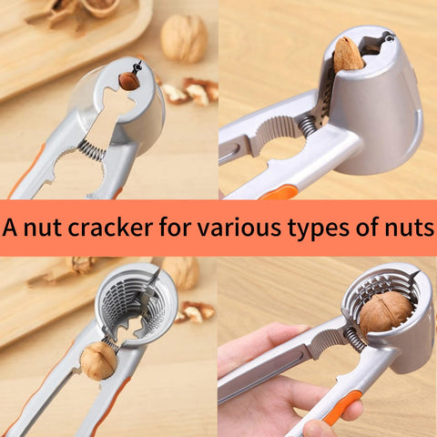 Loceast walnut pliers deliver heavy-duty leverage for tough shells