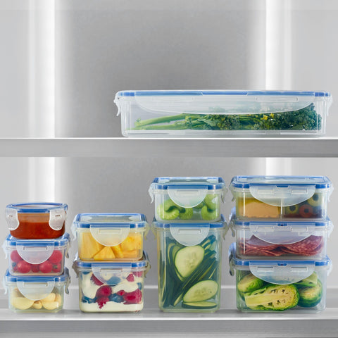 LocknLock airtight silicone seal visible around container lids.