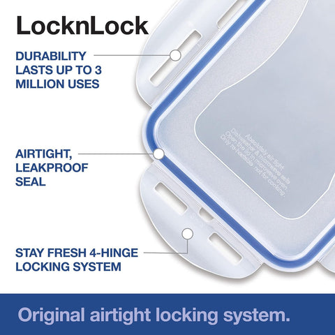 LocknLock dishwasher-safe container for easy cleanup after meals.