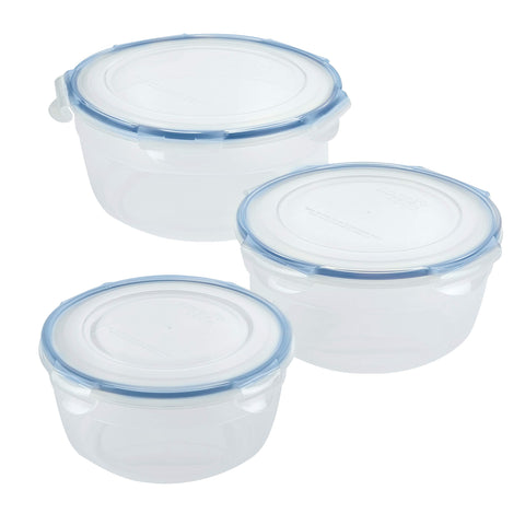 LocknLock Easy Essentials 5.9-cup bowl with lid for organized fridge storage
